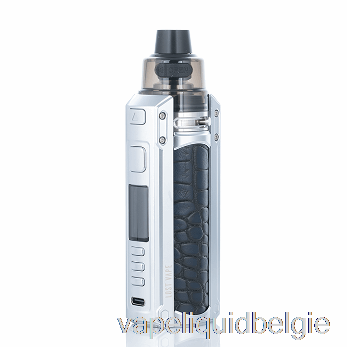 Vape Vloeistof Verloren Vape Ursa Quest 100w Pod Mod Kit Roestvrij / Krokodillenleer